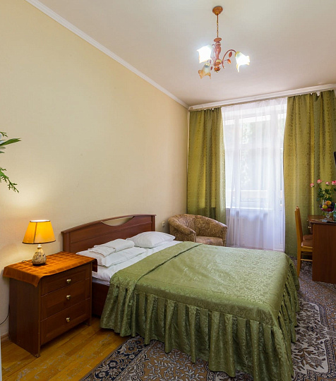 Санаторий «Москва», г. Кисловодск. Одноместный номер 1 категории Санаторий «Москва», г. Кисловодск. Одноместный номер 1 категории