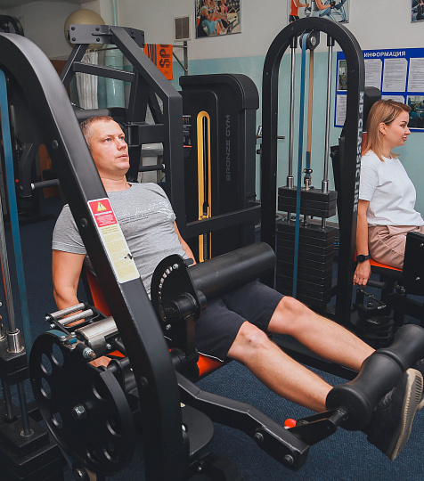 Санаторий «Зори Ставрополья», Пятигорск. Тренажёрный зал Санаторий «Зори Ставрополья», Пятигорск. Тренажёрный зал