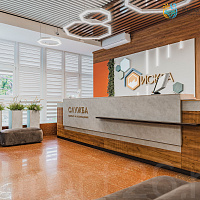 Пансионат «Искра» г. Пятигорск. Зона ресепшн Пансионат «Искра» г. Пятигорск. Зона ресепшн