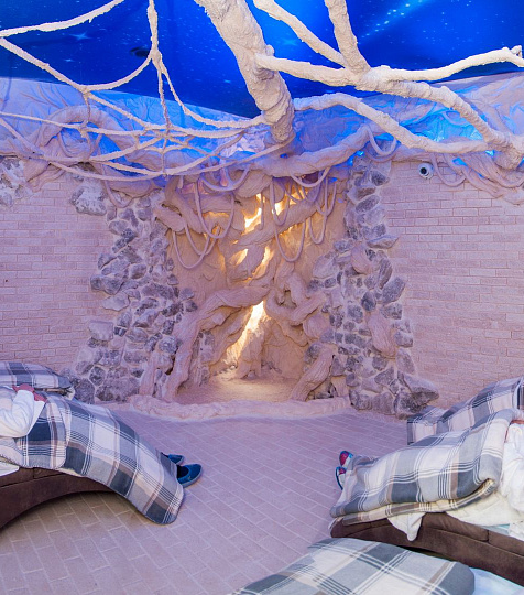 Санаторий «Славяновский исток», Железноводск. Соляная комната — галокамера Санаторий «Славяновский исток», Железноводск. Соляная комната — галокамера