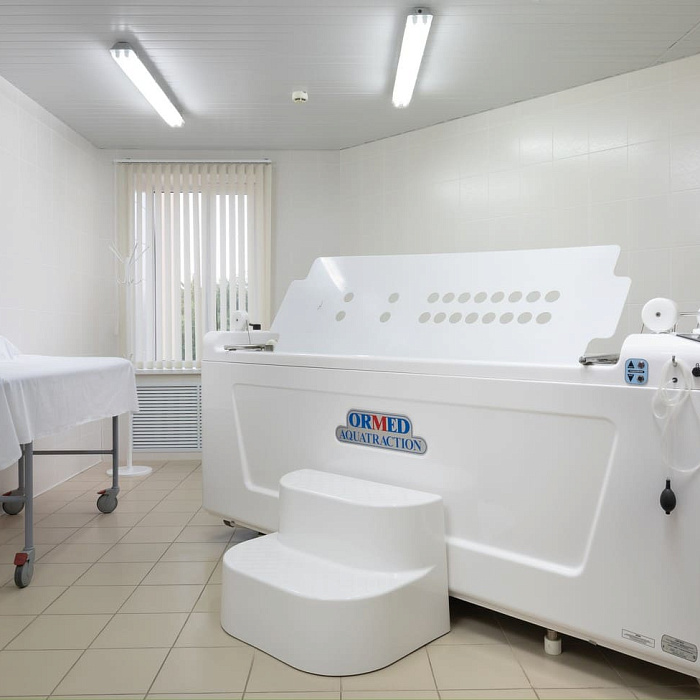 Санаторий «Кругозор» г. Кисловодск. Подводное вытяжение позвоночника Санаторий «Кругозор» г. Кисловодск. Подводное вытяжение позвоночника