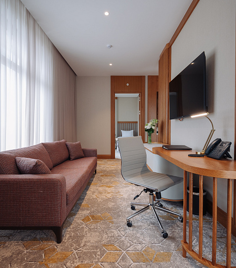 Санаторий «Источник», 2-комнатный трехместный Сюит Модерн / Сюит Прайм Санаторий «Источник», 2-комнатный трехместный Сюит Модерн / Сюит Прайм