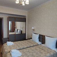 Санаторий «Москва», г. Ессентуки, номер 1-й категории (2х местный) "Эконом" с размещением двух человек Санаторий «Москва», г. Ессентуки, номер 1-й категории (2х местный) "Эконом" с размещением двух человек