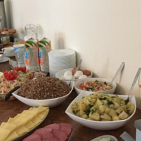 Пансионат "Октябрь", шведский стол Пансионат "Октябрь", шведский стол