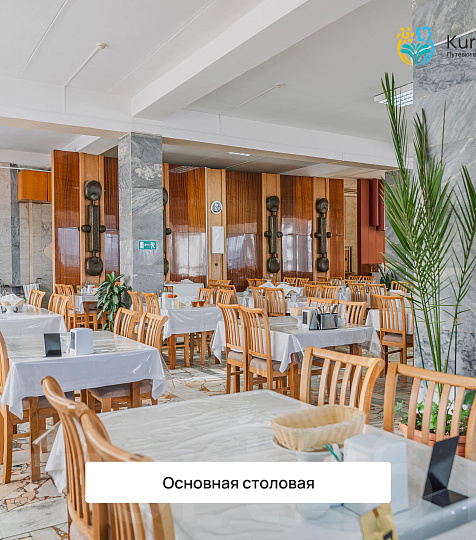 Санаторий «Тарханы», Пятигорск. Основная столовая Санаторий «Тарханы», Пятигорск. Основная столовая