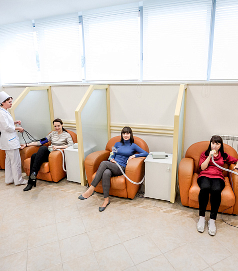 Санаторий «Заря», Кисловодск. Интервальные гипоксические тренировки Санаторий «Заря», Кисловодск. Интервальные гипоксические тренировки