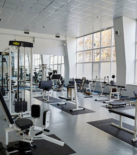 Санаторий «Машук», Пятигорск. Тренажёрный зал Санаторий «Машук», Пятигорск. Тренажёрный зал