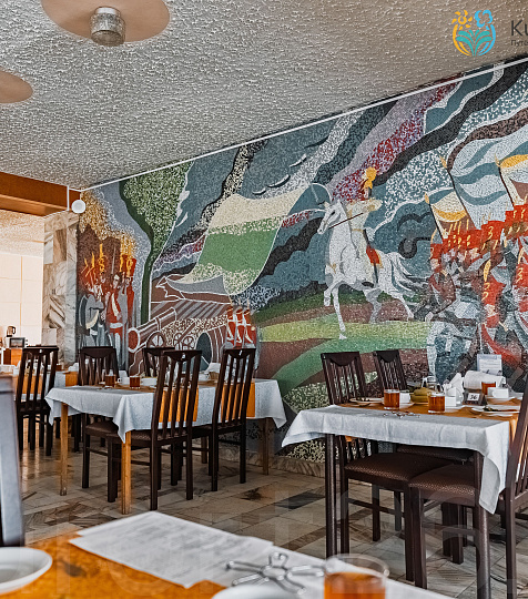 Санаторий «им. М.Ю. Лермонтова», г. Пятигорск. Столовая Санаторий «им. М.Ю. Лермонтова», г. Пятигорск. Столовая