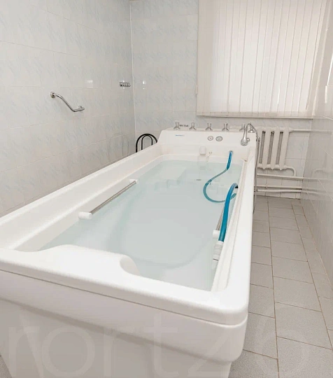 Детский военный санаторий, Пятигорск. Лечебная база, ванное отделение Детский военный санаторий, Пятигорск. Лечебная база, ванное отделение