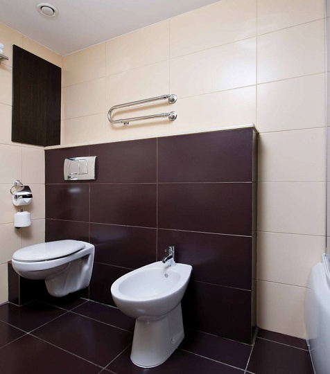 Санаторий «Плаза» г. Железноводск. Номер «Люкс» повышенной комфортности, ванная комната Санаторий «Плаза» г. Железноводск. Номер «Люкс» повышенной комфортности, ванная комната