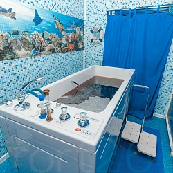 Клинический санаторий «Элорма», Кисловодск. Ванное отделение Клинический санаторий «Элорма», Кисловодск. Ванное отделение