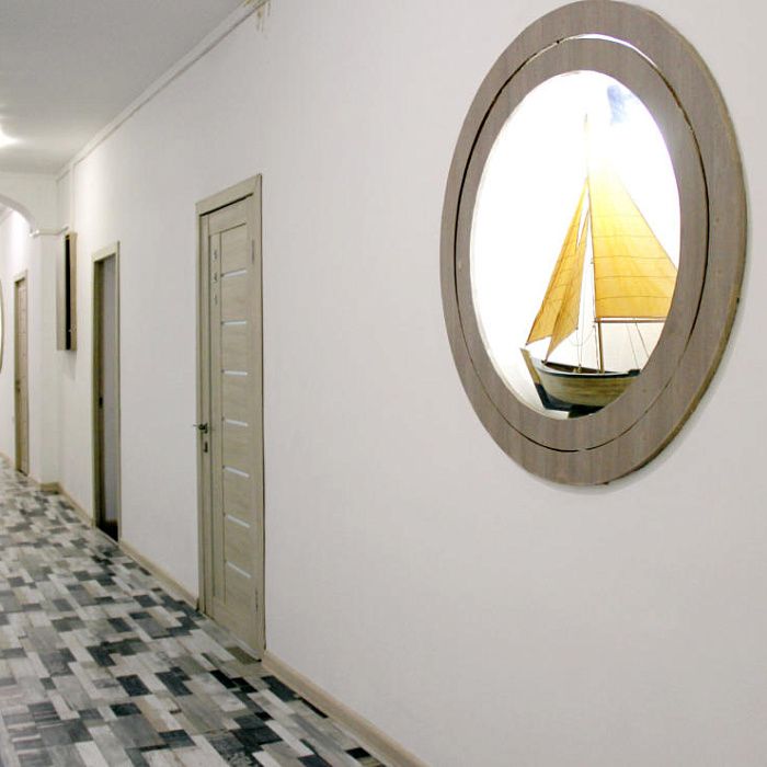 Клинический санаторий «Элорма», Кисловодск. Коридор Клинический санаторий «Элорма», Кисловодск. Коридор