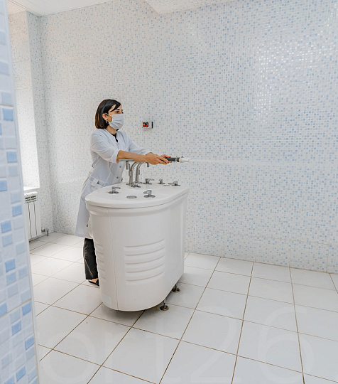 Пятигорская Клиника НИИ Курортологии, душ Шарко Пятигорская Клиника НИИ Курортологии, душ Шарко