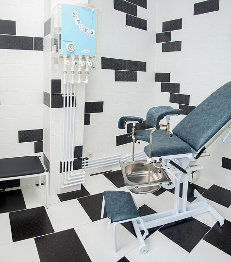 Санаторий «Славяновский исток», Железноводск. Кабинет гинекологических процедур Санаторий «Славяновский исток», Железноводск. Кабинет гинекологических процедур