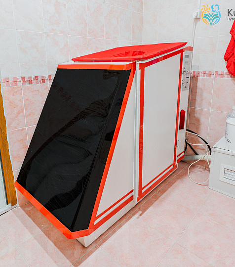 Санаторий «Горячий ключ», Пятигорск. Ванное отделение, сухие углекислые ванны Санаторий «Горячий ключ», Пятигорск. Ванное отделение, сухие углекислые ванны