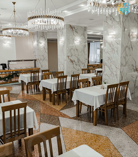 Санаторий «Руно», Пятигорск. Столовая Санаторий «Руно», Пятигорск. Столовая