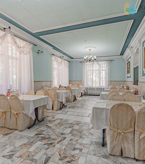 Санаторий «Горячий ключ», Пятигорск. Столовая Санаторий «Горячий ключ», Пятигорск. Столовая