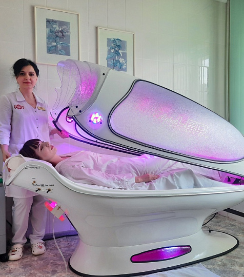 Санаторий «Москва», г. Ессентуки, капсула Alpha LED Oxy Light SPA Санаторий «Москва», г. Ессентуки, капсула Alpha LED Oxy Light SPA