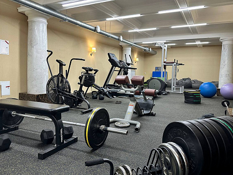 Санаторий «Шахтёр» г. Ессентуки. Тренажерный зал Санаторий «Шахтёр» г. Ессентуки. Тренажерный зал