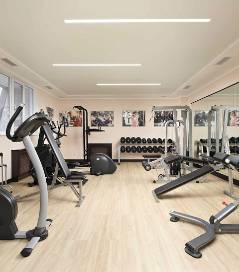 Санаторий «Плаза» г. Железноводск. Тренажерный зал Санаторий «Плаза» г. Железноводск. Тренажерный зал