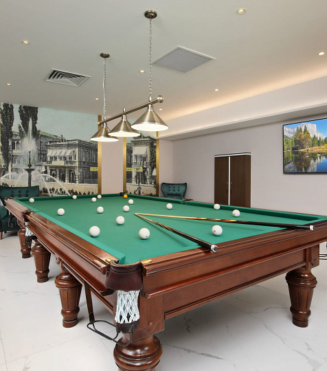 Санаторий «Плаза» г. Кисловодск. Бильярд Санаторий «Плаза» г. Кисловодск. Бильярд