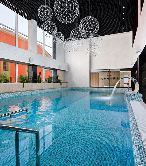 Санаторий «Арника», г. Кисловодск. Бассейн Санаторий «Арника», г. Кисловодск. Бассейн
