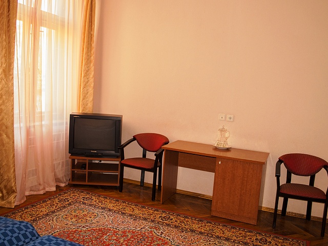 Центральный военный санаторий, Кисловодск. 1-местный 1-комнатный номер