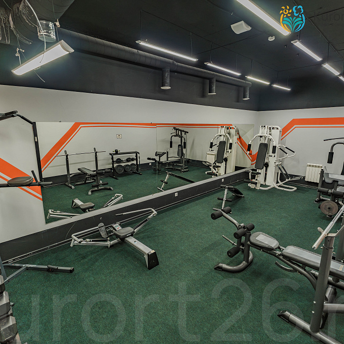 Санаторий «Вернисаж» г. Кисловодск. Тренажерный зал Санаторий «Вернисаж» г. Кисловодск. Тренажерный зал