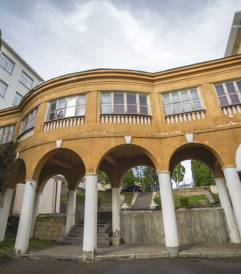 Санаторий «им. Димитрова» Кисловодск. Территория Санаторий «им. Димитрова» Кисловодск. Территория