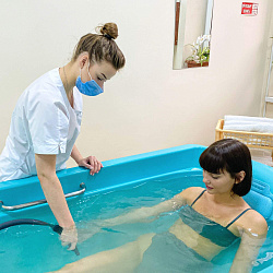 Санаторий «Вертебра» г. Кисловодск. Ванное отделение Санаторий «Вертебра» г. Кисловодск. Ванное отделение