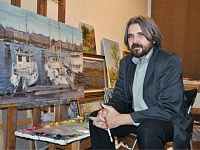 В Пятигорске открылась персональная выставка живописи Евгения Ромашко
