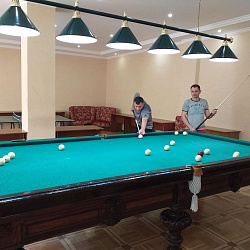 Санаторий «им. С.М. Кирова», г. Пятигорск. Бильярд Санаторий «им. С.М. Кирова», г. Пятигорск. Бильярд