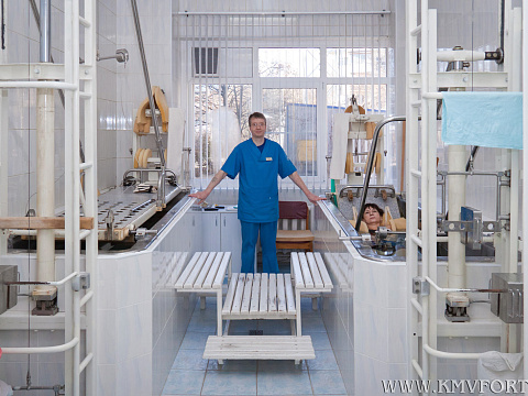 Санаторий "Крепость", Кисловодск. Вытяжение позвоночника Санаторий "Крепость", Кисловодск. Вытяжение позвоночника