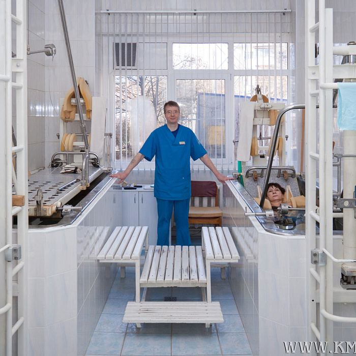 Санаторий "Крепость", Кисловодск. Вытяжение позвоночника Санаторий "Крепость", Кисловодск. Вытяжение позвоночника