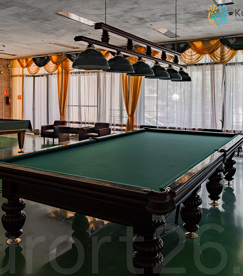 Санаторий «Жемчужина Кавказа» г. Ессентуки. Бильярдный зал Санаторий «Жемчужина Кавказа» г. Ессентуки. Бильярдный зал