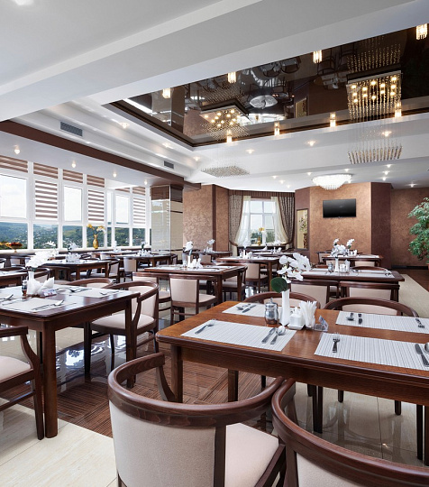 Санаторий «Кругозор» г. Кисловодск. Столовая Санаторий «Кругозор» г. Кисловодск. Столовая