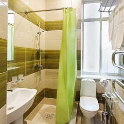 Санаторий «Пятигорье», Пятигорск. Номер «Комфорт», ванная комната Санаторий «Пятигорье», Пятигорск. Номер «Комфорт», ванная комната