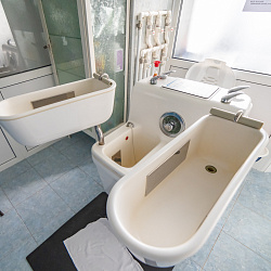 Санаторий «Воронеж» Ессентуки. Ванное отделение, 4-х камерные ванны Санаторий «Воронеж» Ессентуки. Ванное отделение, 4-х камерные ванны