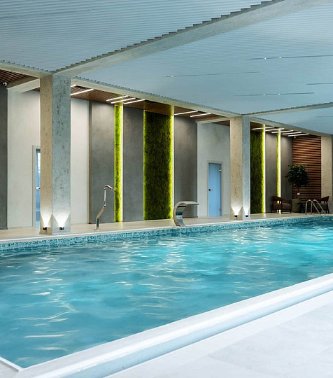 Санаторий «Пятигорский нарзан» г. Пятигорск. Новый корпус, бассейн Санаторий «Пятигорский нарзан» г. Пятигорск. Новый корпус, бассейн