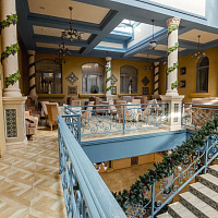 Санаторий «Главные Нарзанные Ванны», Кисловодск. Ресторан Санаторий «Главные Нарзанные Ванны», Кисловодск. Ресторан