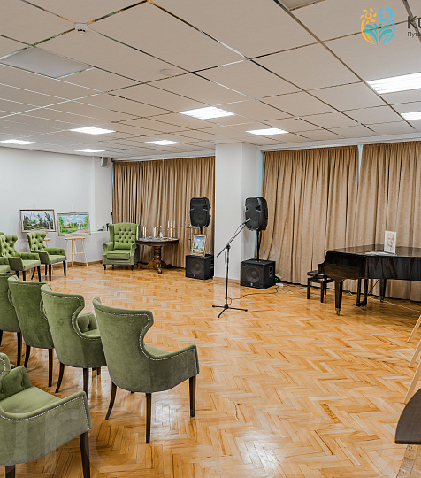 Санаторий «Бештау» г. Железноводск. Актовый зал Санаторий «Бештау» г. Железноводск. Актовый зал