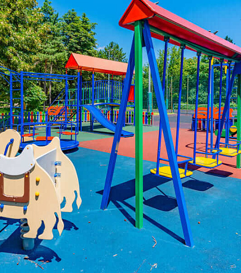 Санаторий «Казахстан» г. Ессентуки. Детская площадка Санаторий «Казахстан» г. Ессентуки. Детская площадка