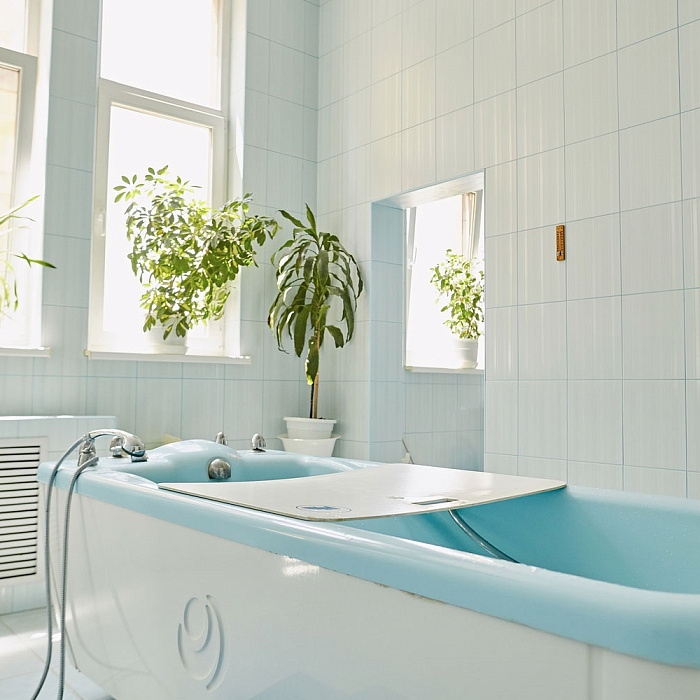 Санаторий «Целебный Нарзан» г. Кисловодск. Ванное отделение Санаторий «Целебный Нарзан» г. Кисловодск. Ванное отделение