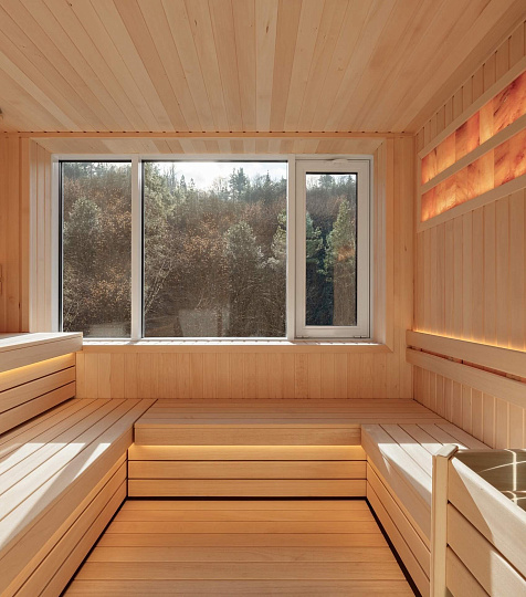 Санаторий «Родник», Кисловодск. Клубный этаж, сауна Санаторий «Родник», Кисловодск. Клубный этаж, сауна